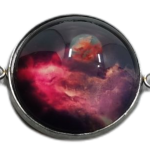 Náramek kovový galaxie 2