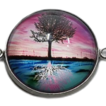 Náramek kovový strom 1