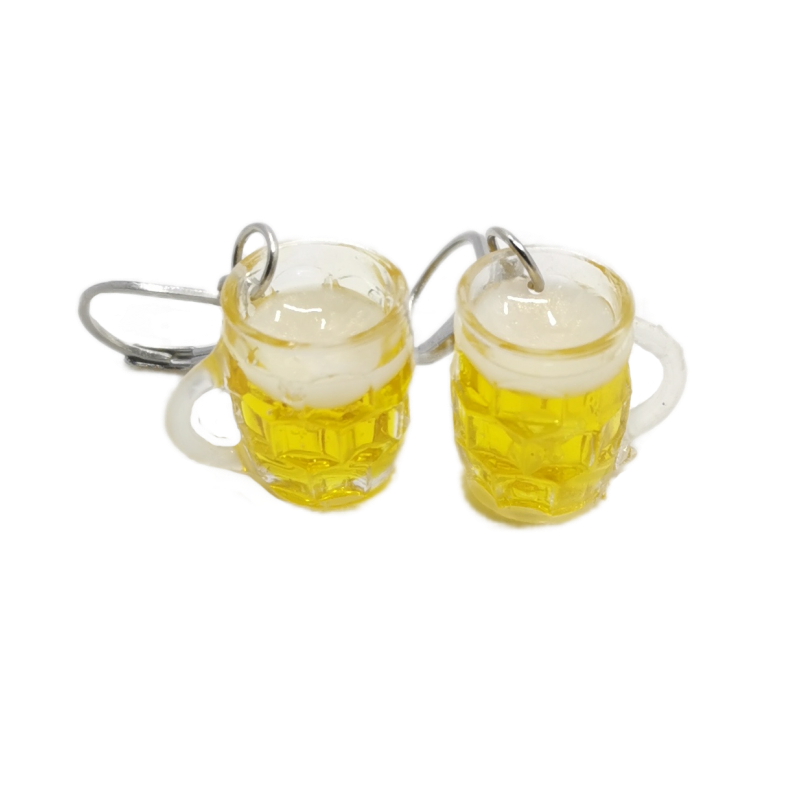 Náušnice pivo světlé
