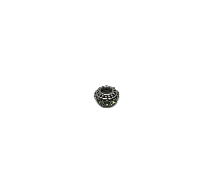 Korálek s velkým průvlakem - disk zelený