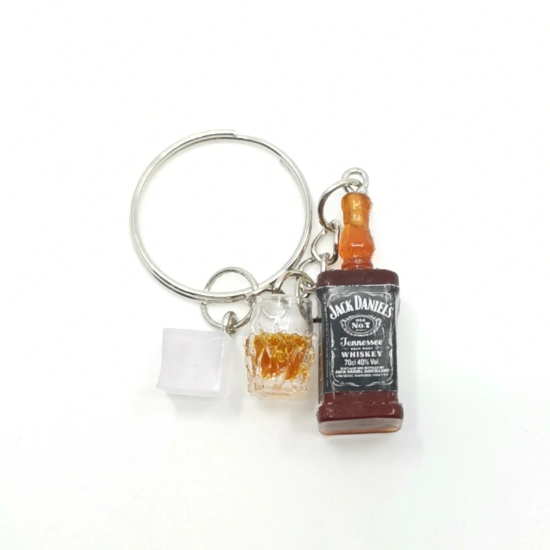 Přívěsek Jack Daniels se sklenicí a ledem