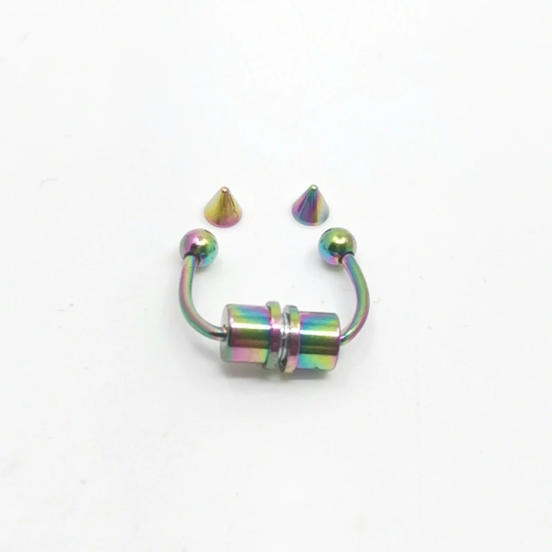 Falešný piercing do nosu