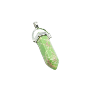 Přívěsek minerální regalit zelený