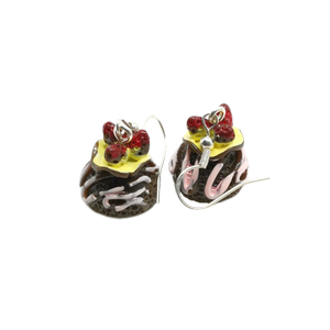 Náušnice dortík 08