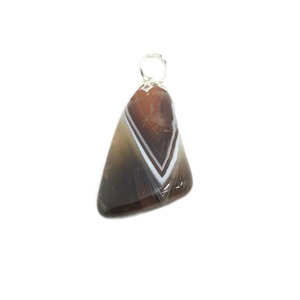 Přívěsek minerál achát 1