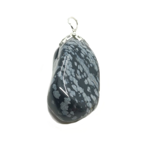 Přívěsek minerál obsidián vločkový 2