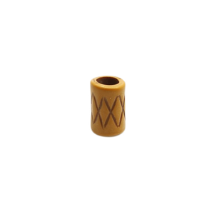 Korálek do vousů dřevěný motiv X