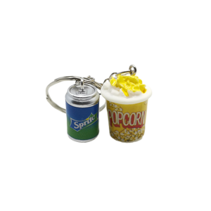 Přívěsek popcorn a sprite