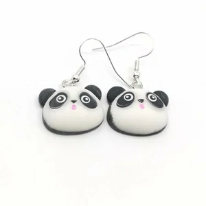 Náušnice panda