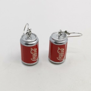 Náušnice plechovky coca cola
