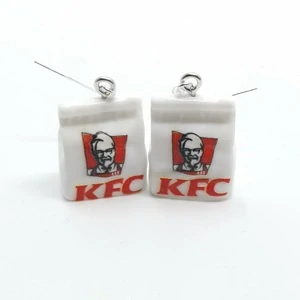 Náušnice pytlík KFC